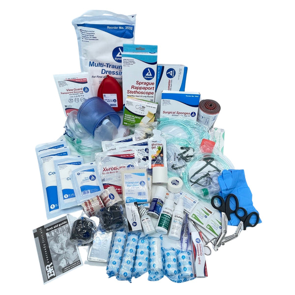 Scherber First Responder EMT/EMS - Trauma Advanced Refill Kit Scherber